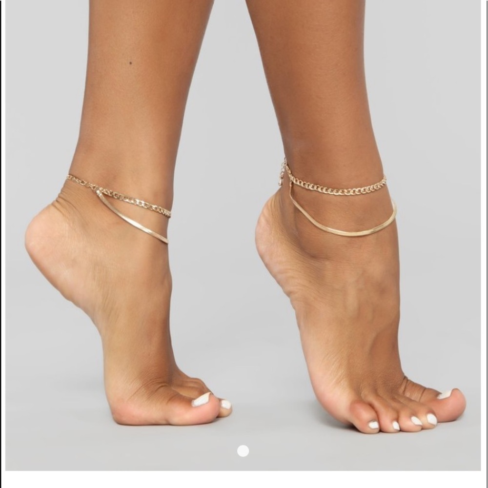 Gold Anklets